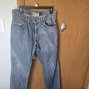 Signature by Levi Strauss Men's Blue Straight Jeans Size 34 ×29.